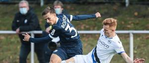 An Christian Gebauer (rechts) ist der Leichtathletik ein echtes Talent verlorengegangen. 