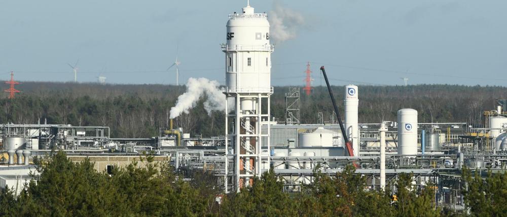 BASF in Schwarzheide, Brandenburg
