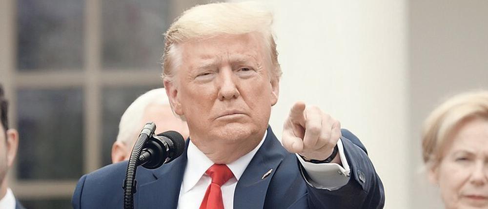 Nahaufnahme: Über ein Jahr lang haben die Autoren der Langzeitreportage das Wirken von US-Präsident Donald Trump beobachtet und den Wahlkampf zwischen Republikanern und Demokraten verfolgt. Foto: N