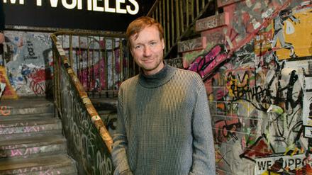 Der ehemalige Kulturstaatssekretär Tim Renner bei der Filmlounge im Tacheles.
