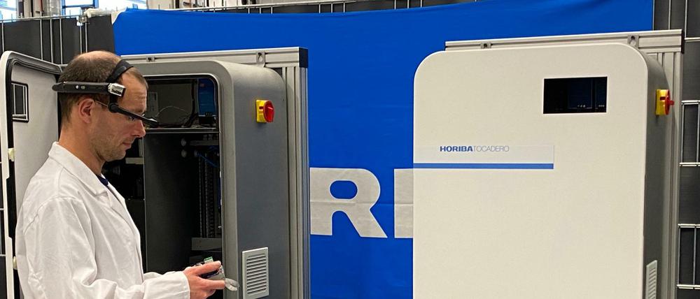 Die Hälfte bleibt zu Hause. Bei der Horiba Tocadero GmbH in Adlershof ist die Hälfte der Belegschaft im Homeoffice.