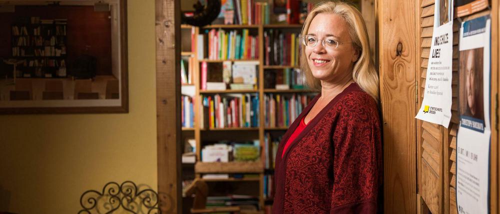 Die Buchhändlerin Susanne Dagen.