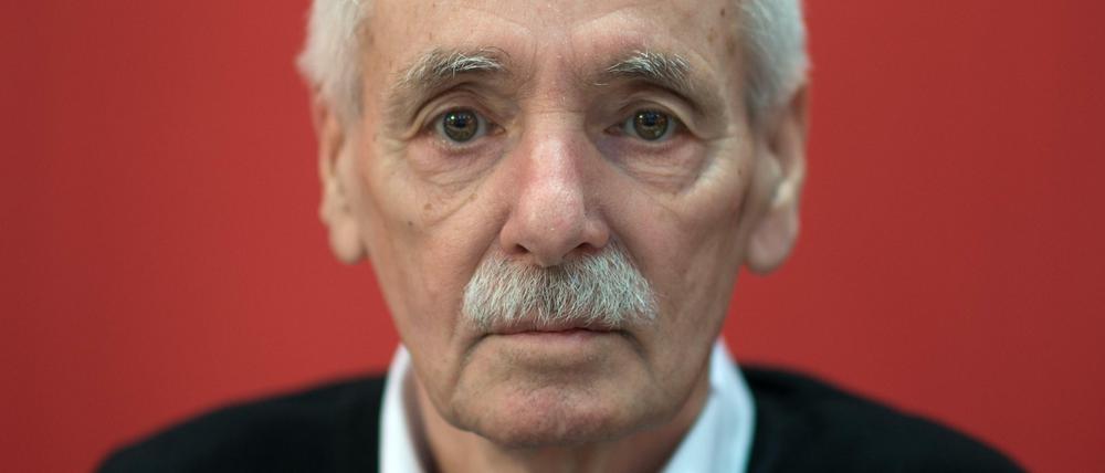 Später Debütant. Autor, Journalist und Schriftsteller Guntram Vesper.