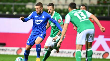 Enges Duell. Werder und Hoffenheim trennten sich 1:1. 