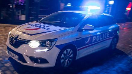 Ein französischer Polizeiwagen (Symbolbild).