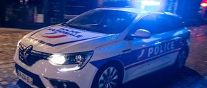 Ein französischer Polizeiwagen (Symbolbild).