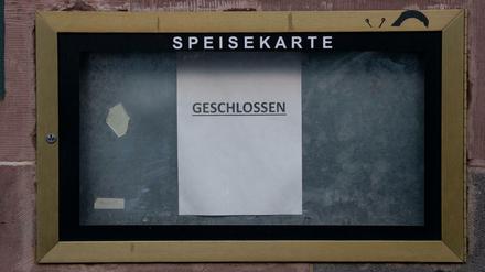 Die Gastronomie wird wieder besonders getroffen.