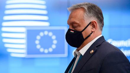 Ungarns Regierungschef Viktor Orban beim letzten EU-Gipfel Mitte des Monats.