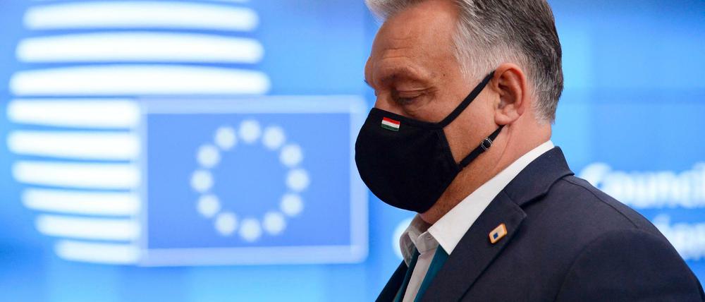 Ungarns Regierungschef Viktor Orban beim letzten EU-Gipfel Mitte des Monats.