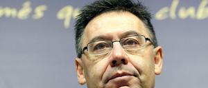 Abgang. Josep Bartomeu gibt nach heftiger Kritik an seiner Amtsführung den Chefposten beim FC Barcelona auf.