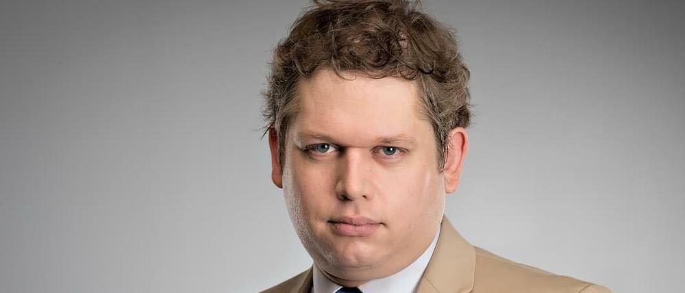 Der Vorsitzende der dänischen Partei "Stram Kurs", Rasmus Paludan.