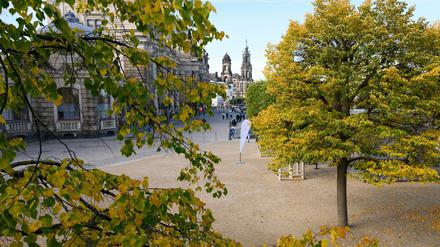Herbst in Dresden.