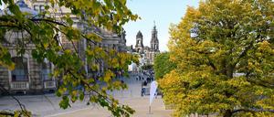 Herbst in Dresden.