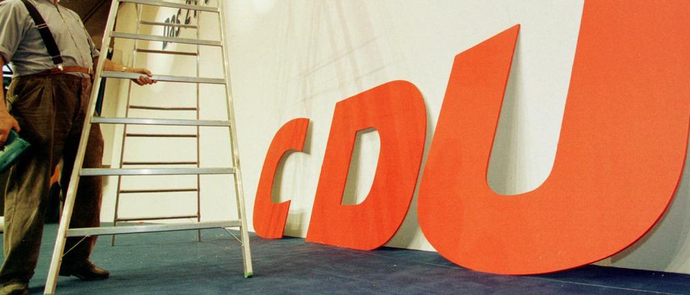 Baustelle CDU. Im Berliner Südwesten wird heftig gestritten. (Archivbild)