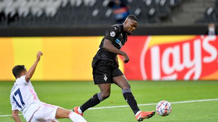 Marcus Thuram erzielte für Borussia Mönchengladbach das 1:0.