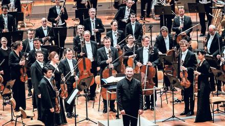 Kirill Petrenko und sein Orchester am 29. Oktober in der Philharmonie. 