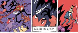 Verkettung unglücklicher Umstände: Eine Szene aus „Pimo & Rex. Die interdimensionale Hochzeit“.