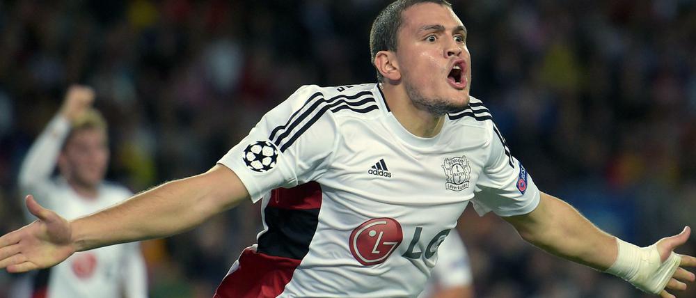 Kyriakos Papadopoulos spielte für Leverkusen in der Champions League.