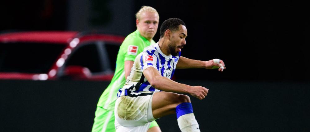 Matheus Cunha (vorne) brachte Hertha früh in Führung.