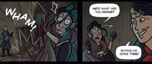 Erfolgreicher Kulturexport: Eine Seite aus der US-Ausgabe von „A House Divided“.