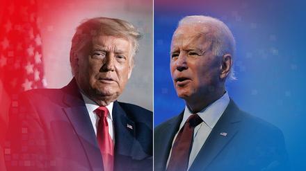 Trump gegen Biden - am 3. November geht es um alles. 