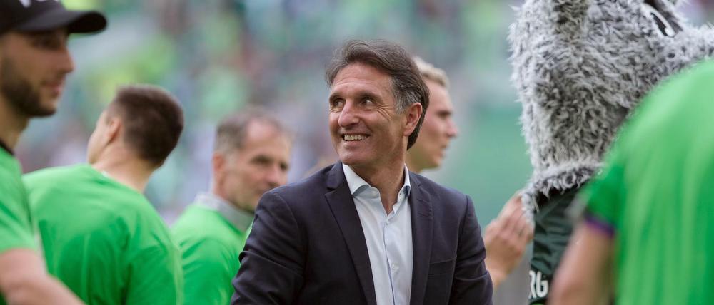 Unter Wölfen. Bruno Labbadia beendete seine Zeit beim VfL Wolfsburg mit dem Einzug in den Europapokal.