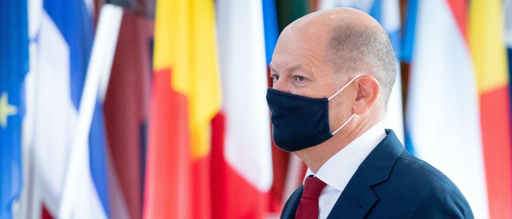 Kritik auch von EU-Seite: Bundesfinanzminister Olaf Scholz (SPD).