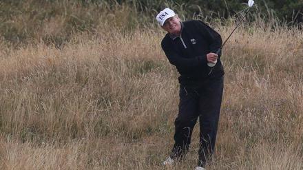 Donald Trump liebt Golf. Und wird dafür von so manchem Golfer geliebt.