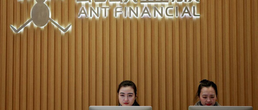 Ant Financial ist der Finanzarm des chinesischen Onlinekonzerns Alibaba.