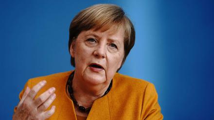 Die deutsche Bundeskanzlerin Angela Merkel (CDU).