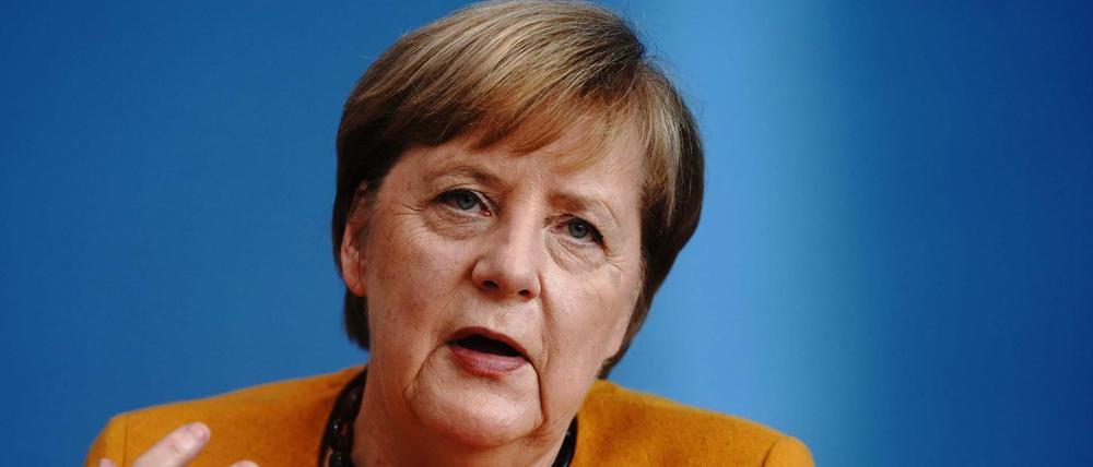Die deutsche Bundeskanzlerin Angela Merkel (CDU).