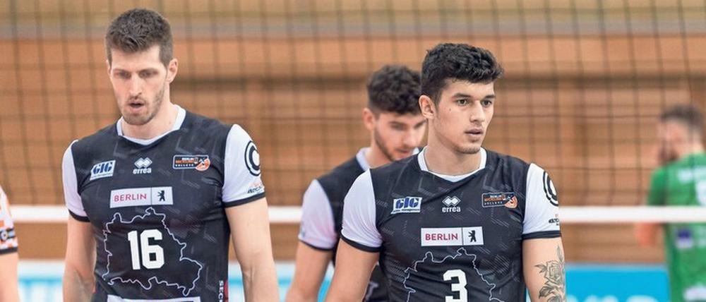 Das Schweigen der Männer. Die Volleys wollen zurück in die Erfolgsspur. Foto: Fischer/Imago