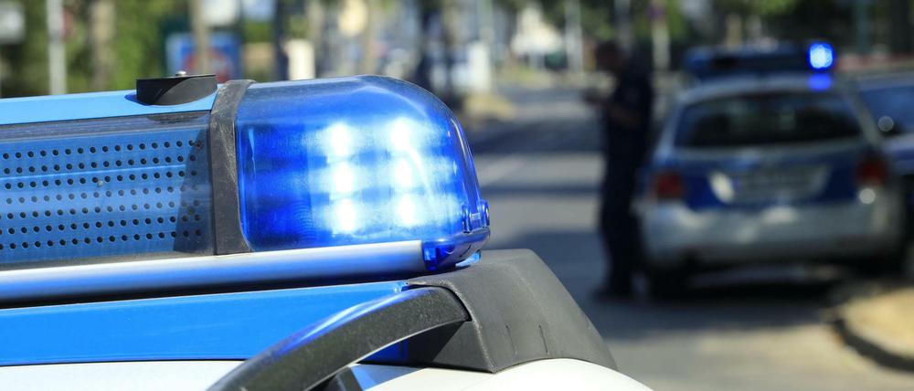 Polizei, Polizeiauto, Sirene, Blaulicht, 15.08.2020 Foto: Sebastian Gabsch