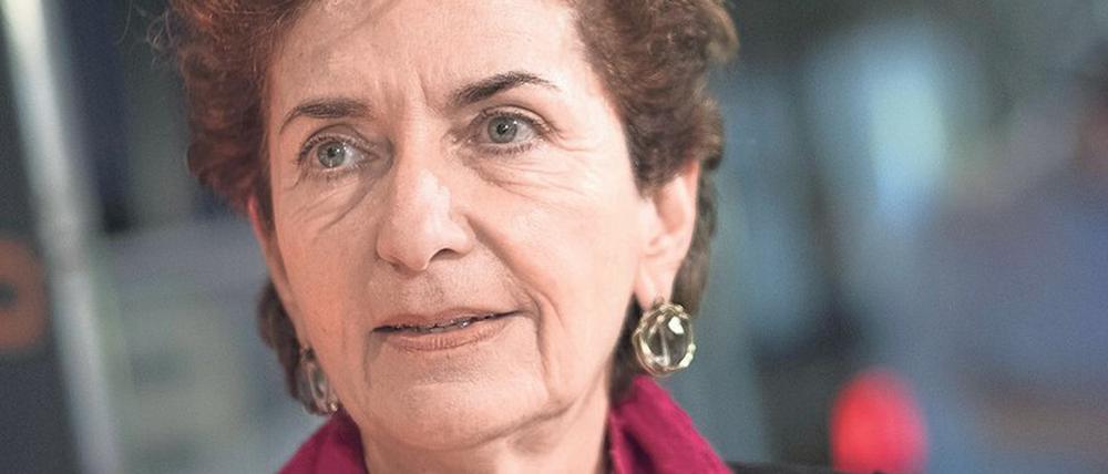 Die österreichische Dokumentarfilmerin und Autorin Ruth Beckermann. 