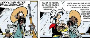 Wildwest-Freunde: Eine Szene aus „Fackeln im Baumwollfeld“.