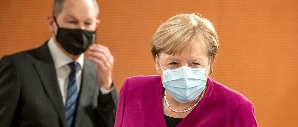 Wohin geht die Koalition in der Haushaltspolitik? Kanzlerin Angela Merkel (CDU) und Bundesfinanzminister Olaf Scholz (SPD) müssen Antworten geben.