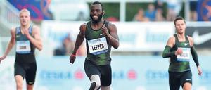 Auf und ab. US-Sprinter Blake Leeper will bei Olympia starten.