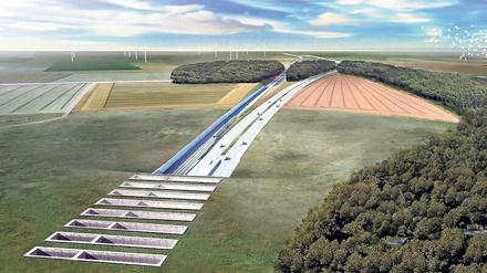 Ohne Konsens: Der Fehmarnbelt-Tunnel.