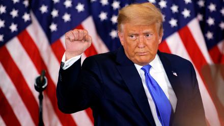 Donald Trump sieht sich erneut als Sieger. 