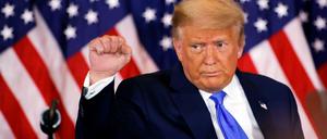 Donald Trump sieht sich erneut als Sieger. 