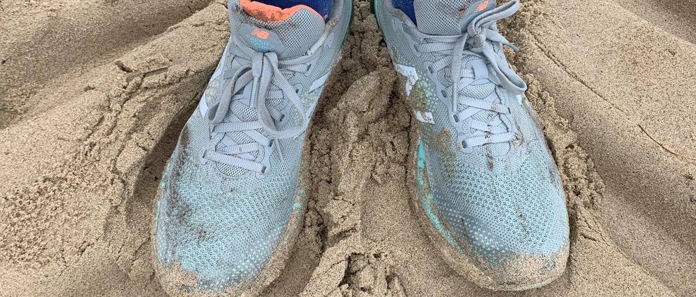 So sieht das aus. Diese Schuhe kaufte unsere Autorin.