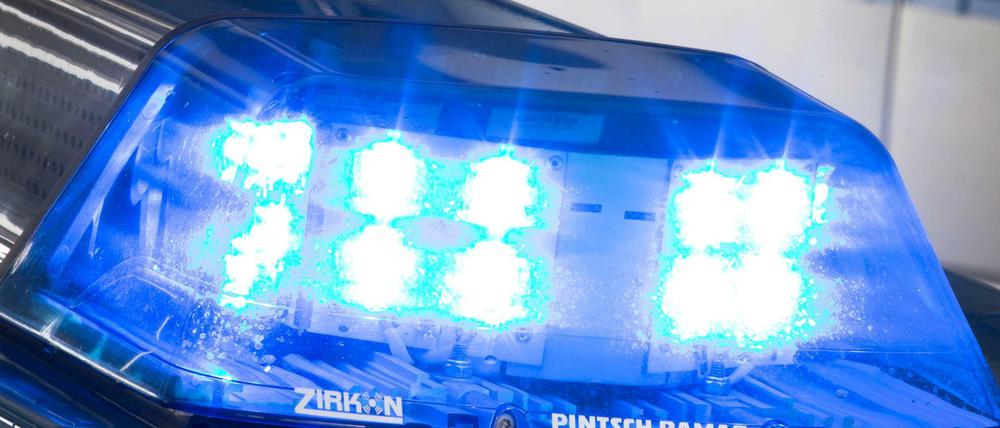 Polizei im Einsatz (Symbolbild).