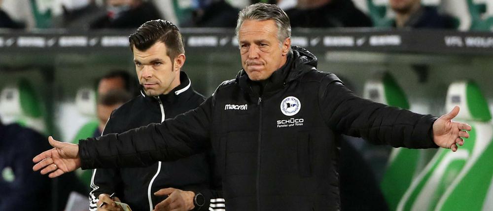 Soooo groß ist der Unterschied zwischen Arminia Bielefeld, dem aktuellen Klub von Uwe Neuhaus, und seinem früheren Arbeitgeber 1. FC Union.