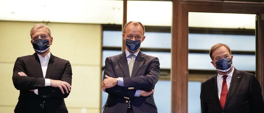 Angetreten zum Junge-Union-Talk - and the winner is ... Friedrich Merz
