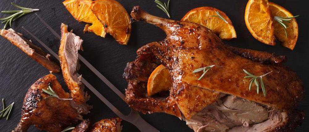 Es muss nicht immer die eigene Küche sein. Ente und Gans gibt es jetzt auch "to go" von verschiedenen Berliner Spezialisten - und das nicht nur à l'orange.