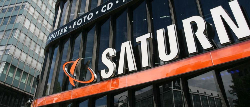 Der zum Europa-Center gehörige Saturn-Markt.