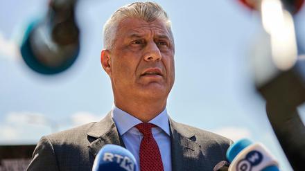Der kosovarische Präsident Hashim Thaci.