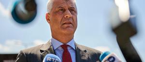 Der kosovarische Präsident Hashim Thaci.