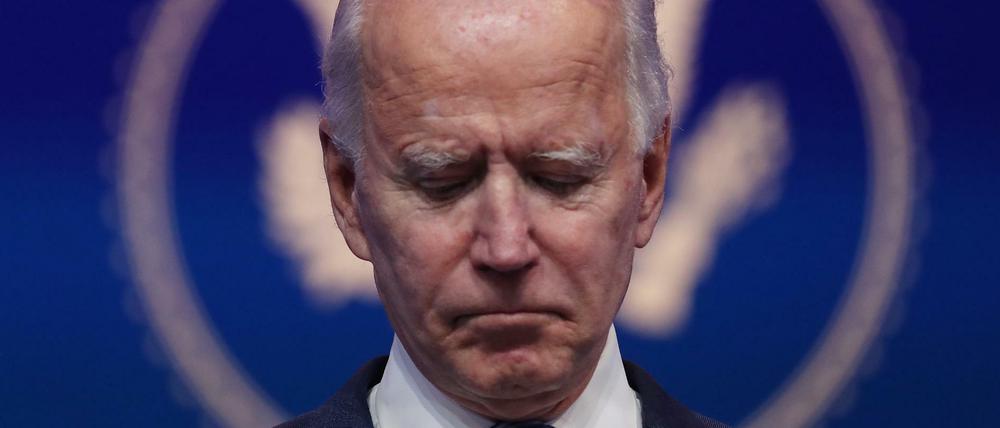 Der künftige US-Präsident Joe Biden