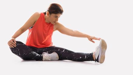 Anspruchsvoll. Beim Stretching kann Frau oder Mann vieles falsch machen.